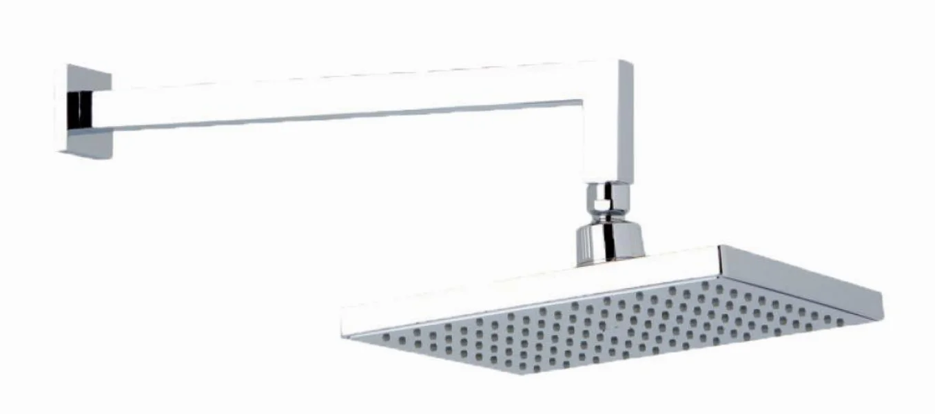 Верхній душ з держателем GENEBRE Ke35cube (R6311226+B6311326)