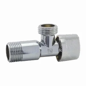 Кран приборный FADO New 1/2"x1/2" угловой