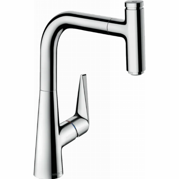 Смеситель Hansgrohe Talis Select M51 для кухонной мойки, хром 73852000