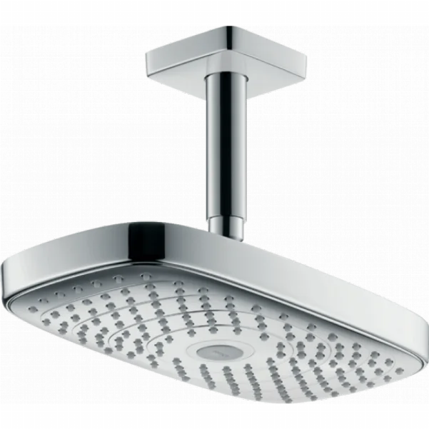 Верхний душ Hansgrohe Raindance Select E 300 2jet EcoSmart с потолочным соединителем 26608000