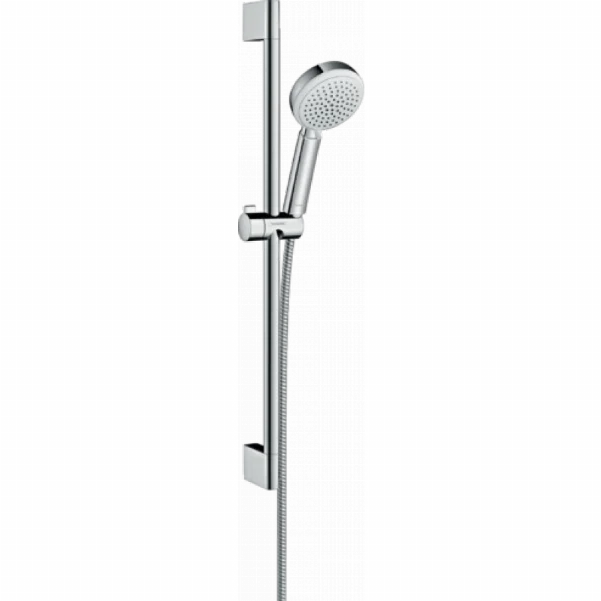 Душевой набор Hansgrohe Crometta 100 Vario EcoSmart с душевой штангой 26654400