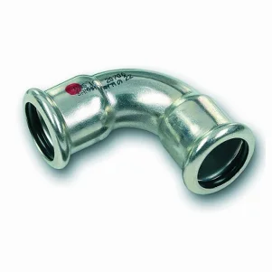 Кут прес оцинковка SANHA Therm Press Ø 89/90° Ввр.- Ввр. (код. 24002а)