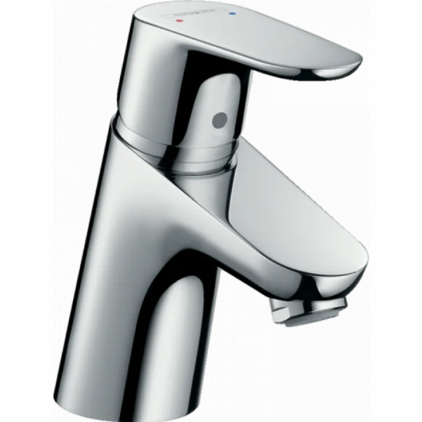 Смеситель для умывальника Hansgrohe Focus 70, сливной набор Push-Open