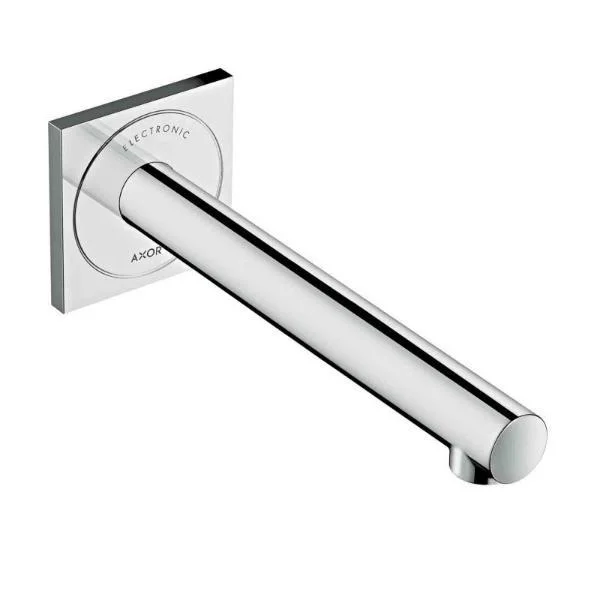Змішувач електронний настінний для раковини Axor Uno, винесення 220 мм