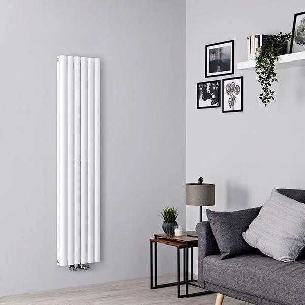 Радиатор дизайнерський Rastas Aurora White 2 колонны 1600×360 мм