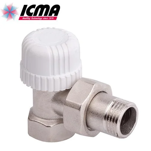 Кран радиаторный термостатический ICMA 3/4" М28х1,5 угловой
