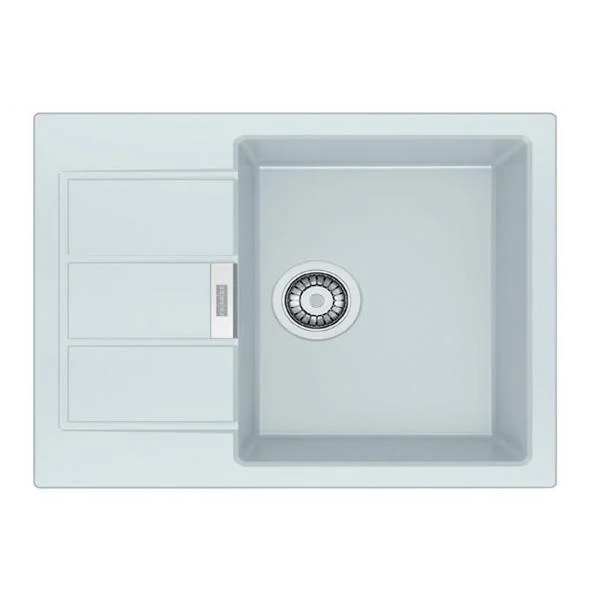 Мойка кухонная FRANKE Sirius Tectonite SID 611-62 Slim белый