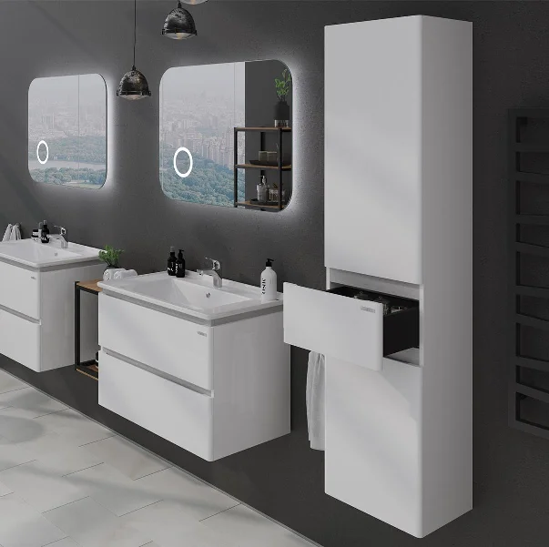 Пенал Sanwerk "Амата Air" 40 білий, правий