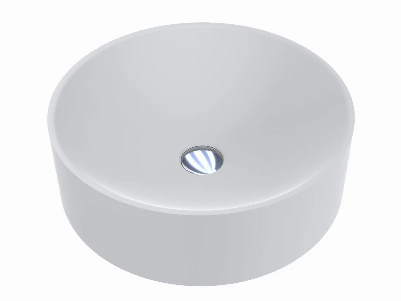 Умивальник круглий Miraggio Ellel Matt 460×460 мм