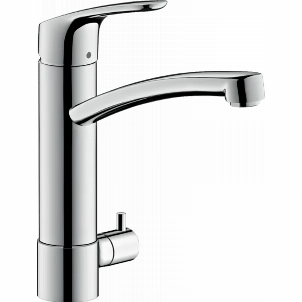 Смеситель Hansgrohe Focus для кухонной мойки с запорным вентилем, хром 31803000
