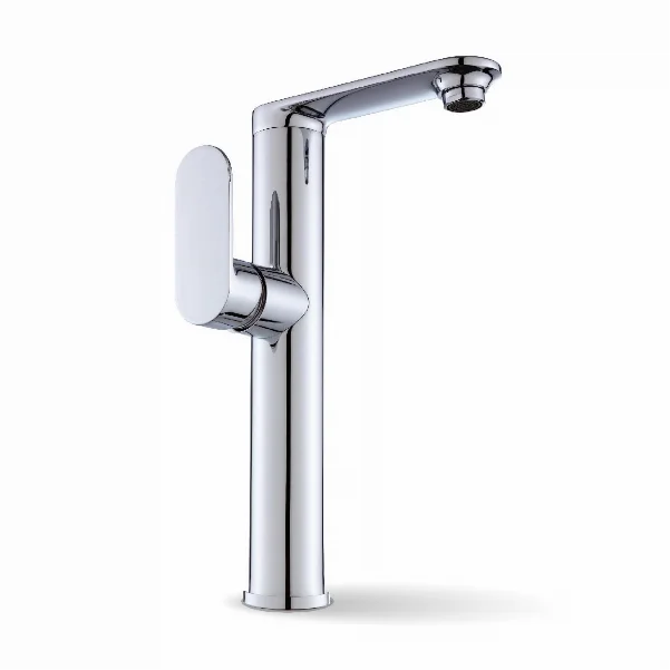 Змішувач для умивальника високий Fado Nemi, колір: хром