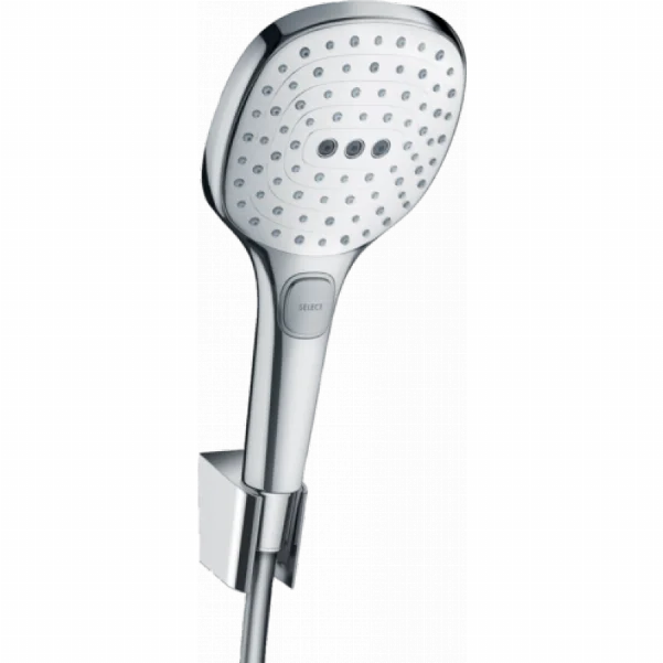 Душевой набор Hansgrohe Raindance Select 3jet с душевым шлангом 125 см 26700400