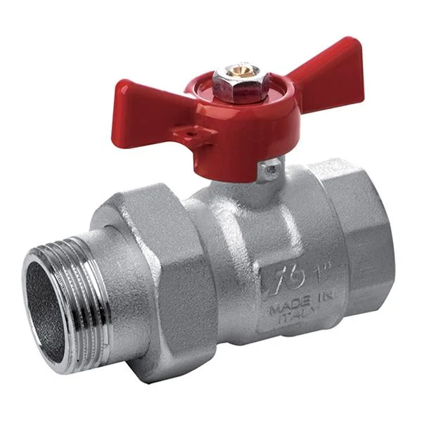 Кран американка Bonomi Tamigi PN40 Ø 3/4" внутр.- наруж. резьба, t=–10...+120 °C