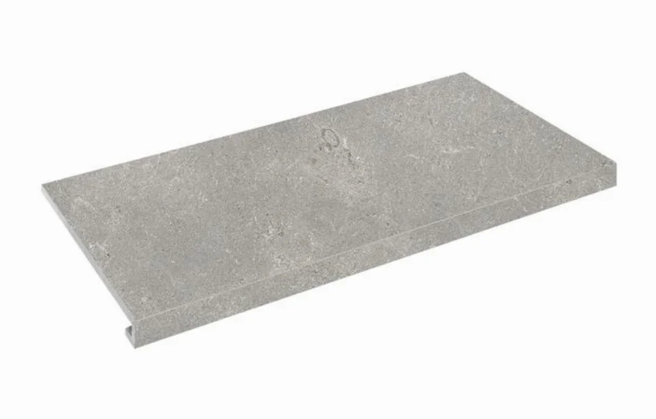 Ступень прямая с капиносом SZRXSN8BRR IL Tempo Grigio 345-35x600x9,2 Zeus Ceramica