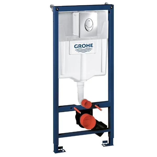 Инсталляция для унитаза GROHE Rapid SL 3 в 1, кнопка Skate Air, бачок GD2