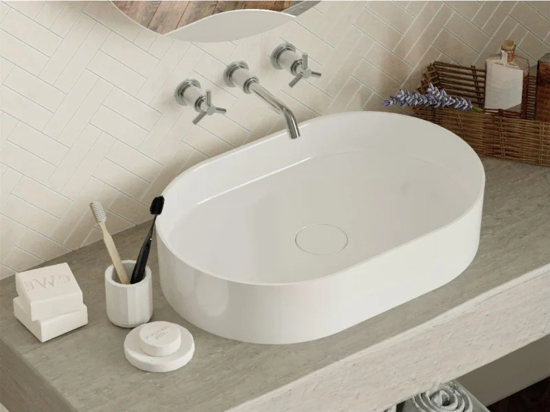 Умывальник Miraggio Kira 600×400 мм Умывальник Miraggio Kira 600×400 мм