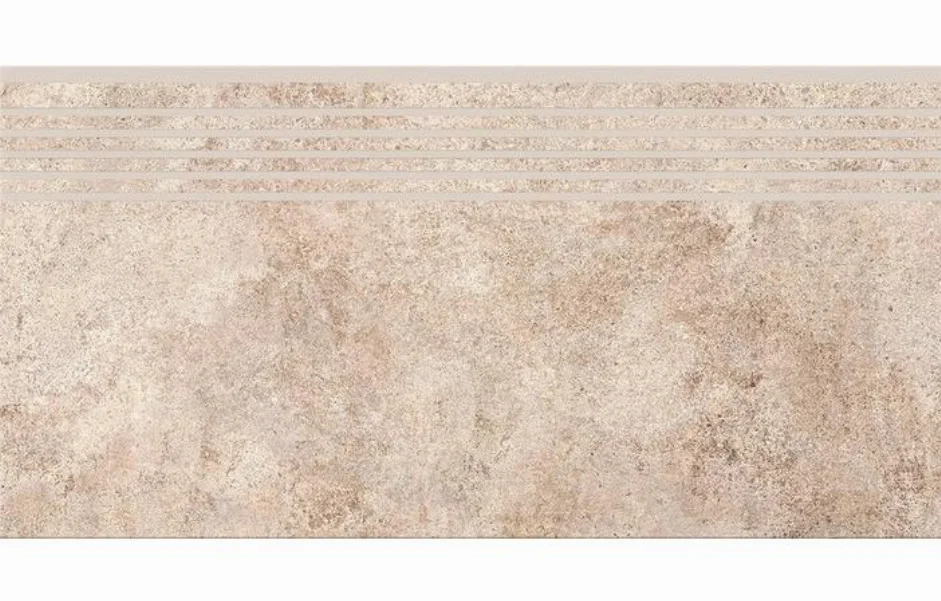Ступень прямая LUKAS BEIGE STEPTREAD 298х598x8 Cersanit
