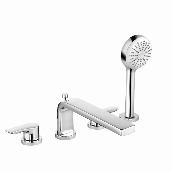 Смеситель Kludi Pure&Solid 344230575 на борт ванны, хром