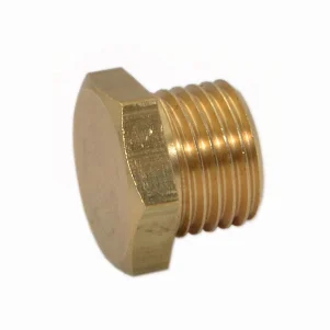 Заглушка латунна Pattaroni Ø 1/8" зовнішня різьба