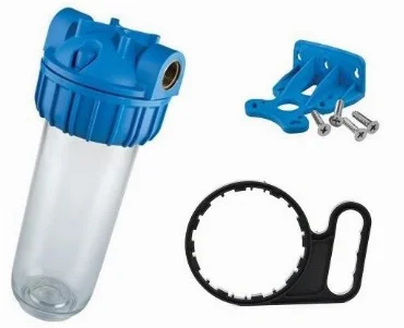 Фильтр магистральный Atlas Filtri 10" 3P Senior Plus Ø 1" OT BFO (TS прозрачный корпус) KIT