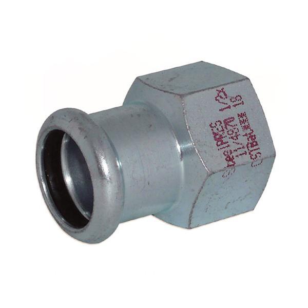 Муфта прес оцинковка RM Steel Pres Ø 22×1/2" внутрішня різьба