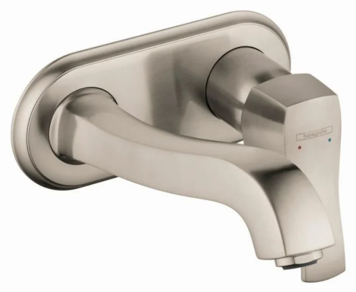 Змішувач Hansgrohe Metris Classic 31003820 для раковини, шліфований нікель