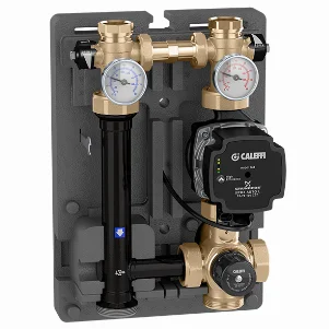 Насосна група Caleffi Ø 1"×1-1/2" - 125 мм,  з насосом Grundfos Alpha2 L 25-60, права/ліва