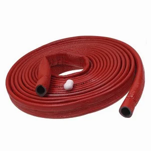 Теплоизоляция для труб полиэтиленовая NMC Sanflex Stabil Ø 15×6 мм (красная ламинация, бухта 10 м)