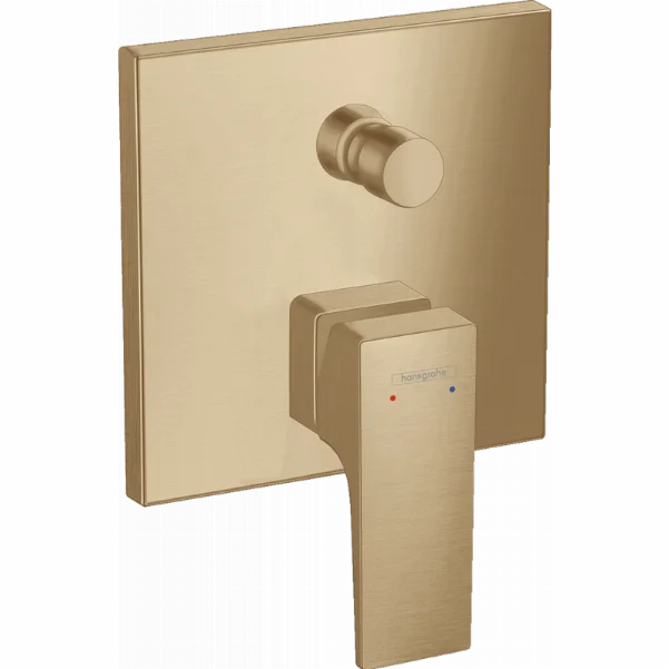 Смеситель Hansgrohe Metropol Для ванн настенный скрытый с рычаговой рукояткой, бронза матовый 32546140