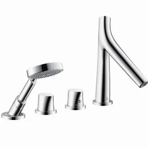 Смеситель-термостат для ванны и душа Axor Starck Organic, на борт плитки