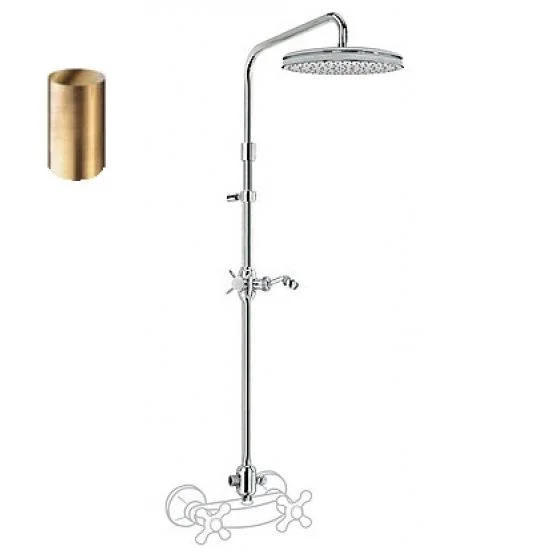 Душова стійка Tres Clasic, душ Ø 310 мм, латунь