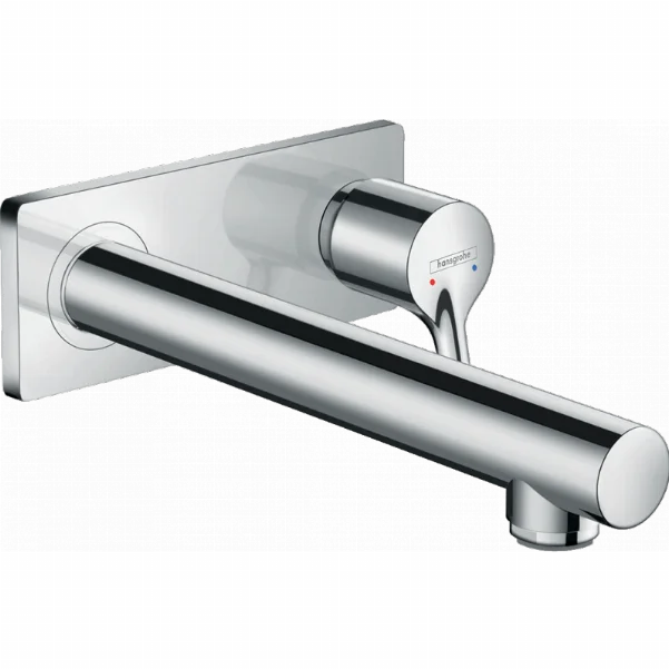 Смеситель Hansgrohe Talis S для раковины настенный с длинным изливом, хром 72111000