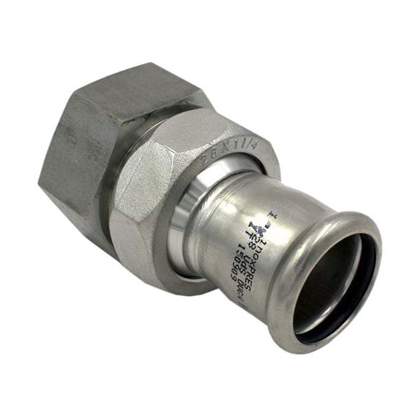 Сборка пресс нержавейка RM Inox PRES Ø 18×1/2" внутренняя резьба