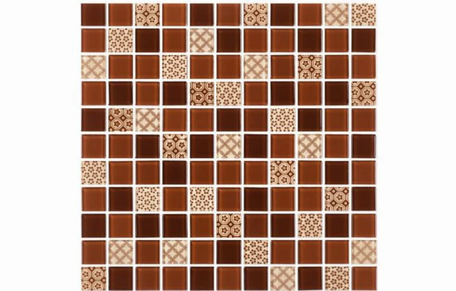 Мозаика GM 4054 C3 Brown D-Brown M-Structure 300x300x4 Kotto Ceramica