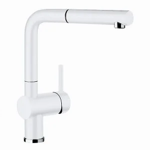 Смеситель для кухни Blanco Linus-S керамика глянцевый белый