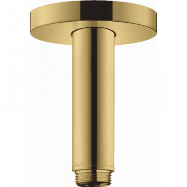 Держатель душа Hansgrohe потолочный S 10 см, золото 27393990