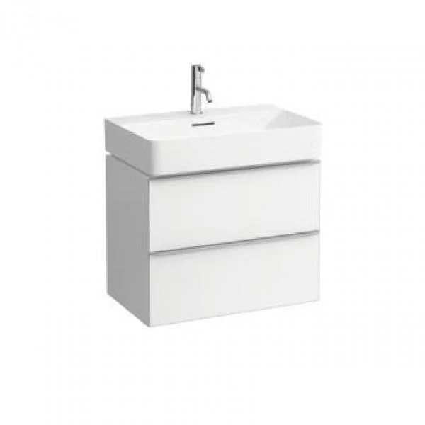 Тумба LAUFEN SPACE 520x635x385 (410) під умивальник 8.1028.4, з компактним сифоном, білий матовий