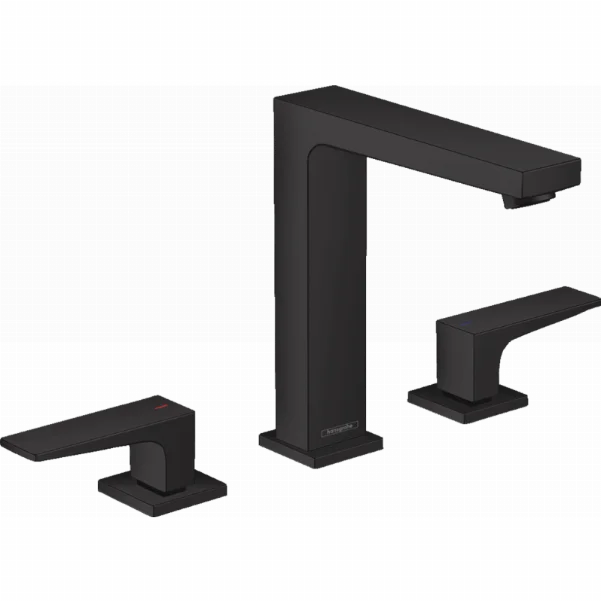 Смеситель для раковины Hansgrohe Metropol, черный матовый