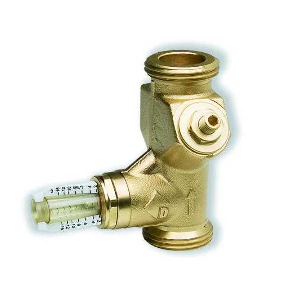 Балансувальний клапан WATTS 1.1/2" НР, DN32 SRV AG WattFlow з вбудованим витратоміром
