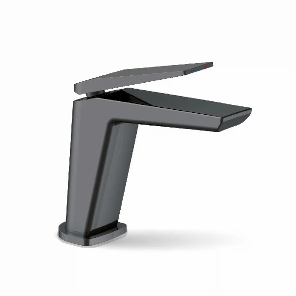 Смеситель для умывальника Fado Pisano, цвет: графит Смеситель для умывальника Fado Pisano, цвет: графит