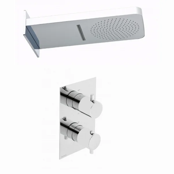 Набір для душу прихованого монтажу GENEBRE з термостатом (Termo1643)