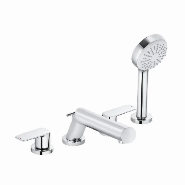 Смеситель Kludi Pure&Style 404250575 на борт ванны, хром