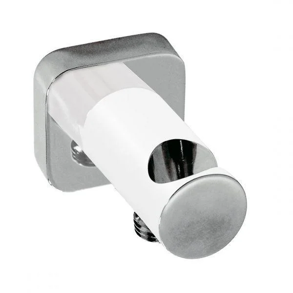 Шлангове під'єднування Tres 48х48 мм білий-хром