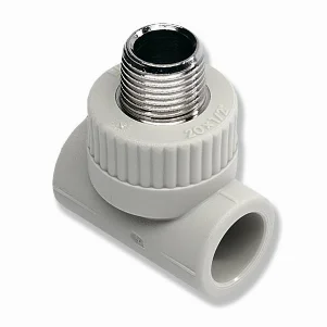 Трійник PPR Ekoplastik Ø 32×1"×32 зовнішня різьба