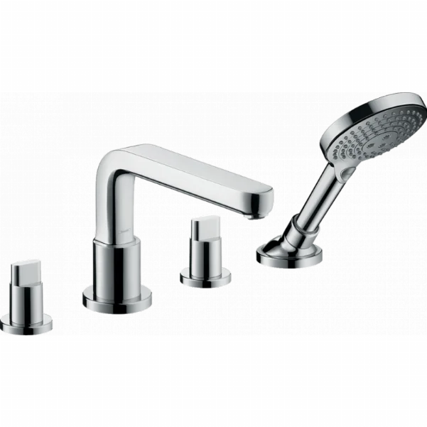 Смеситель Hansgrohe Metris S Для ванн на 4 отверстия 31447000