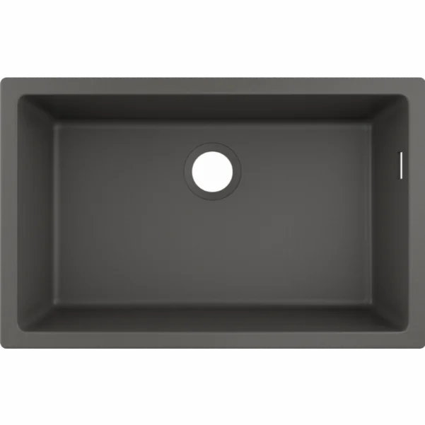 Мойка для кухни Hansgrohe S51 S510-U660, серый камень 43432290