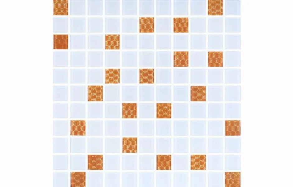 Мозаика GMP 0825016 С2 Print 13-White MATT 300x300x8 Kotto Ceramica