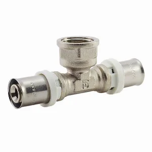 Тройник пресс с внутренней резьбой Fado Press Ø 32×1-1/4"×32 мм