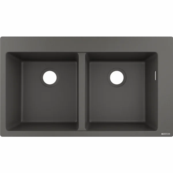 Мойка для кухни Hansgrohe S51 S510-F770, серый камень 43316290