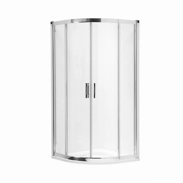 Душевая кабина KOLO Польша GEO 6 кабина полукруглая 90*90 см , (1/2 и 2/2) двери раздвижные стекло PRISMATIC